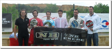 260 participantes en el Torneo Plata NB de la Federación Valenciana en Padelpoint. la nucia ganadores