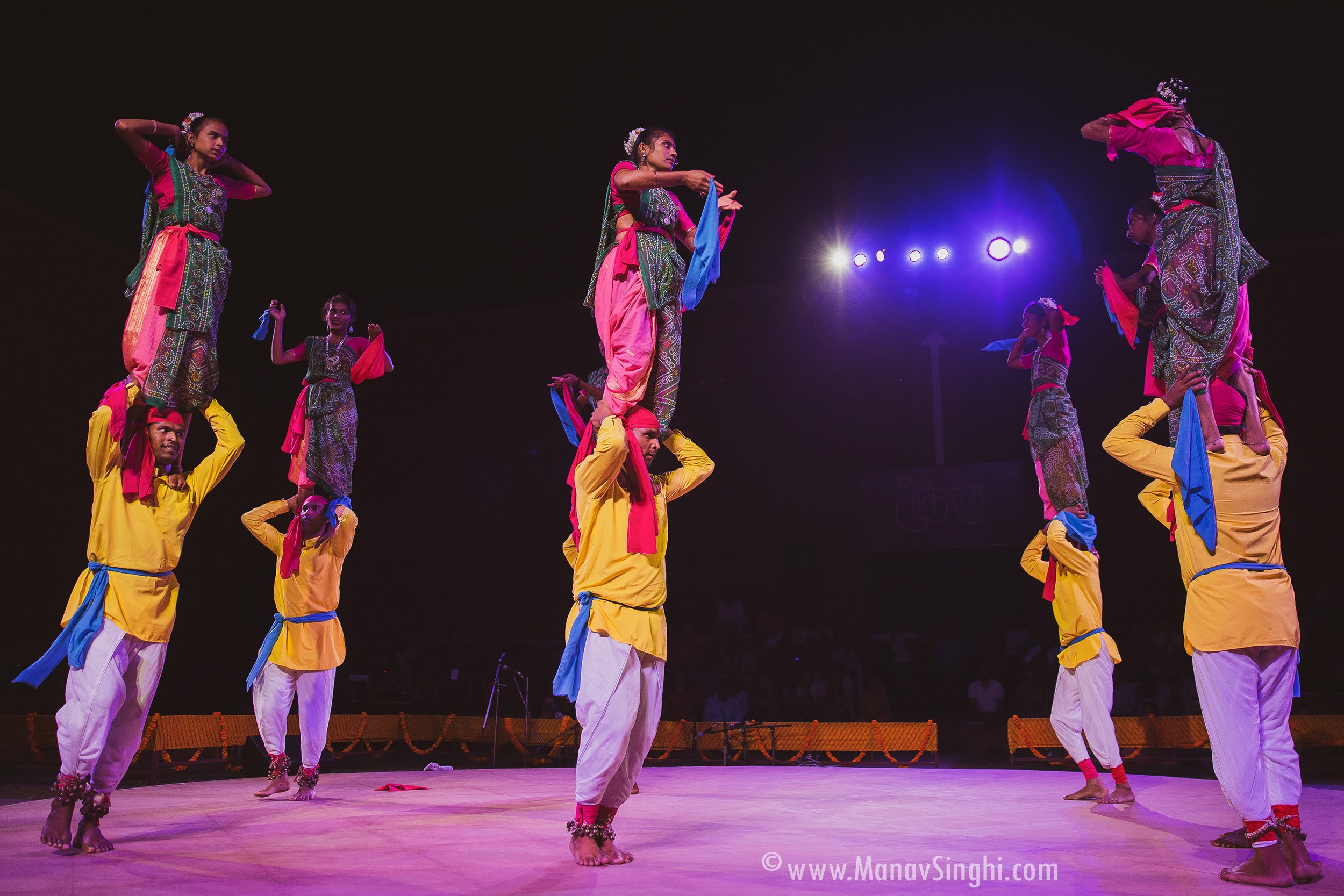 Dangi Dance of Kunbi Tribe Gujarat at Lokrang Jaipur