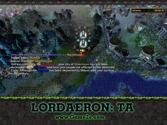 Map LORDAERON: TA v1.22.3wx by Marshmalo SvnmS