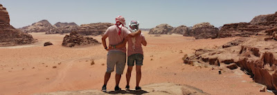 Wadi Rum, casa de Lawrence de Arabia.