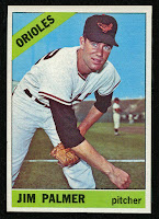 Jim Palmer's 1966 Topps Card