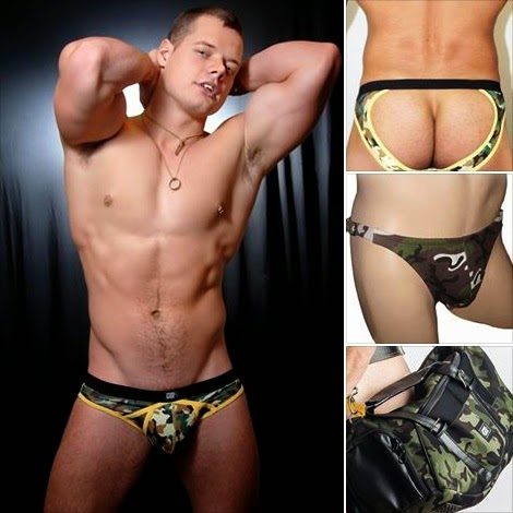 GBGB Wear Men's Underwear Camouflage prints