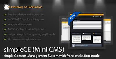 simpleCE (Mini CMS) v0.7