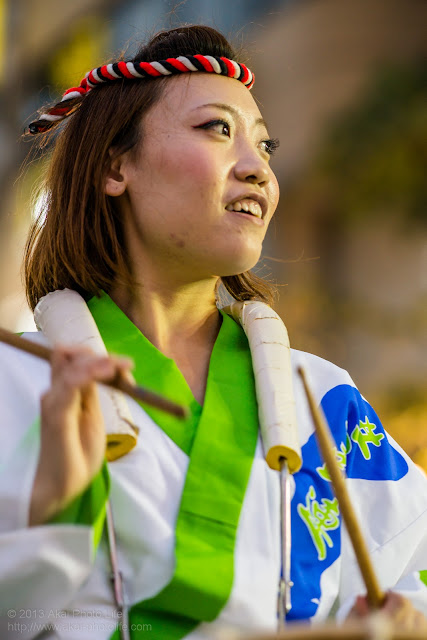 三鷹阿波踊り 井之頭連の太鼓の鳴り物