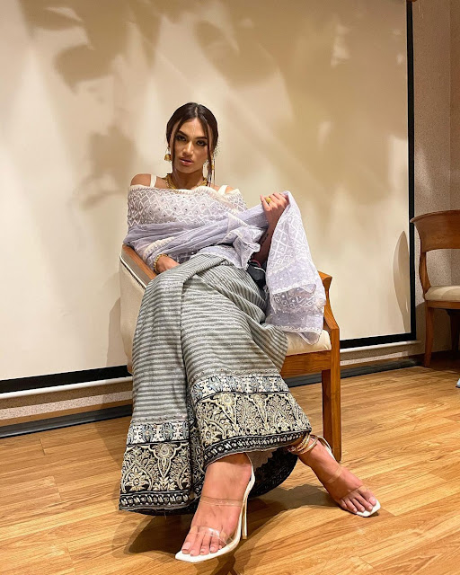 Sandra S Nandeibam – Most Beautiful Transgender Indian Women's Traditional Clothing