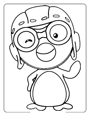 Coloring Pages Of Penguins