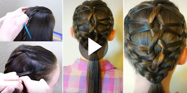 Learn - How To Create DNA Braid Hairstyle, See Quick Tutorial