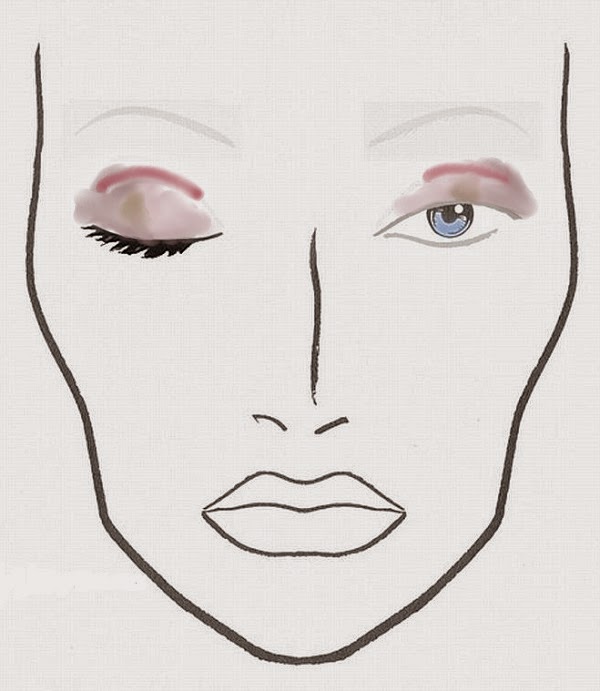 Eye makeup look with Dior 5 Couleurs 'Trafalgar'