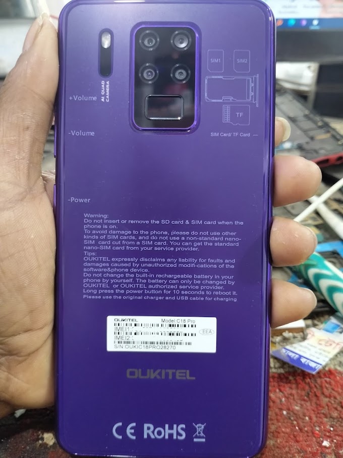 OUKITEL C18 Pro Auto Recovery Mode Fix Customer Care Firmware 100% Tasted By MA Telecom.