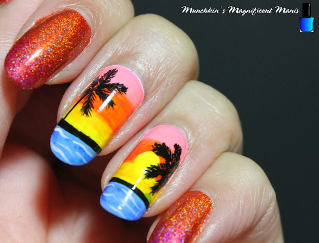 Tropical Nail Design