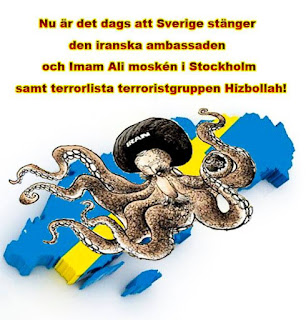 Nu är det dags att Sverige stänger den iranska ambassaden och Imam Ali moskén i Stockholm samt terrorlista terroristgruppen Hizbollah! (Avsnitt 3)