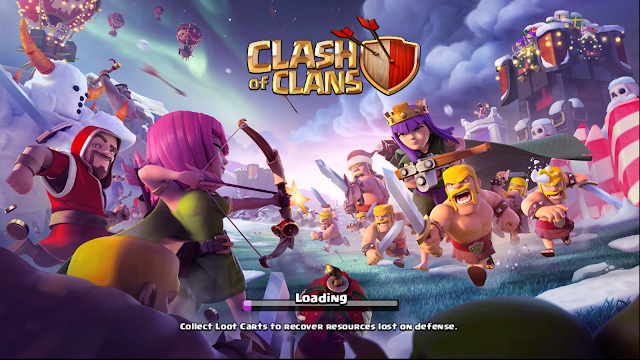 Clash Of Clan X-mas Update - 2017