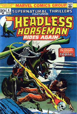 Supernatural Thrillers #6, the Headless Horseman
