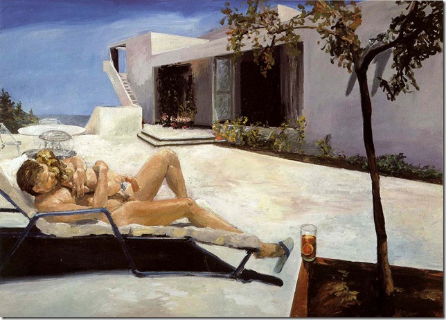 eric fischl -DADDY'S GIRL, 1984.
