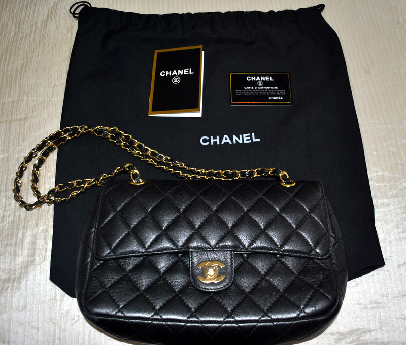 bolso chanel modelo 2 55 en color negro de piel interior de ...