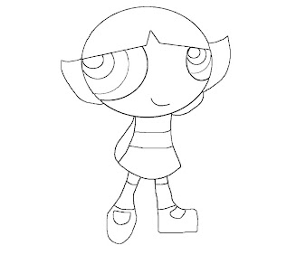 #7 Buttercup Coloring Page