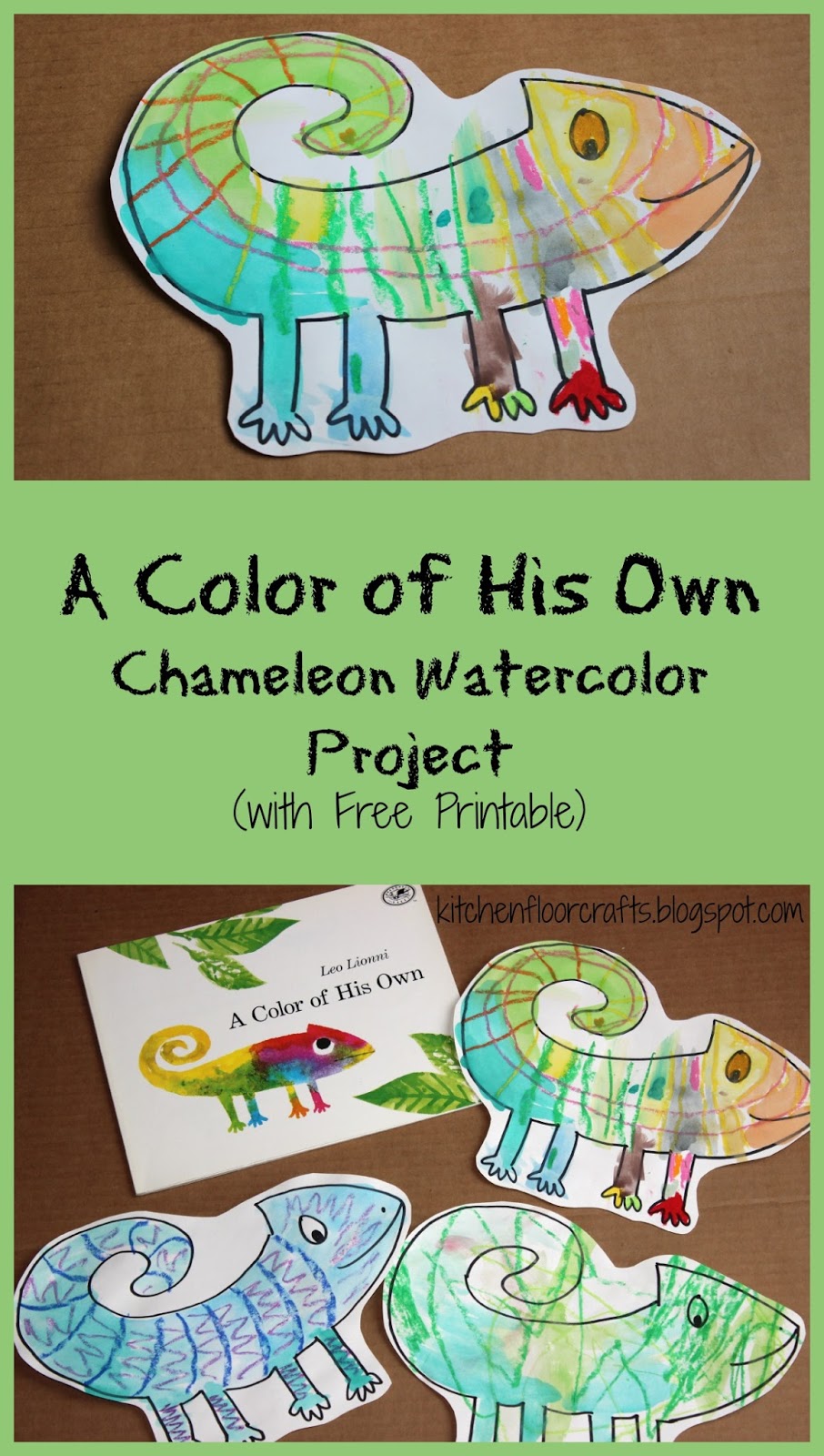Download Kitchen Floor Crafts: A Color of His Own: Chameleon ...