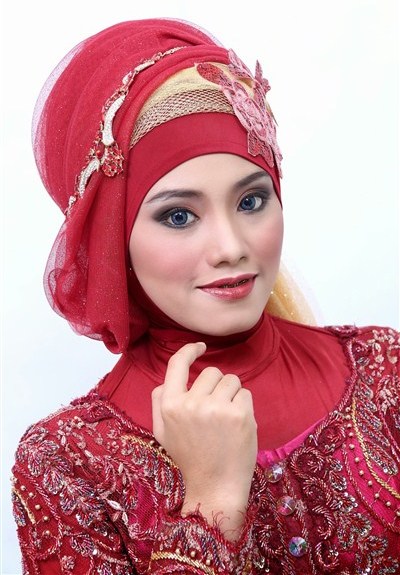 model hijab untuk ke pesta ijab kabul 2017/2018