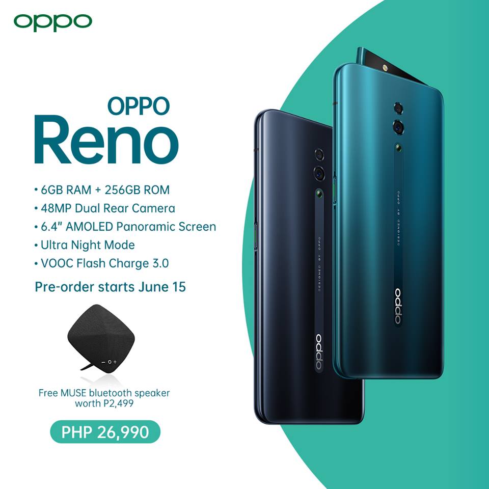 OPPO Reno Series Now Formally Launched in the Philippines
