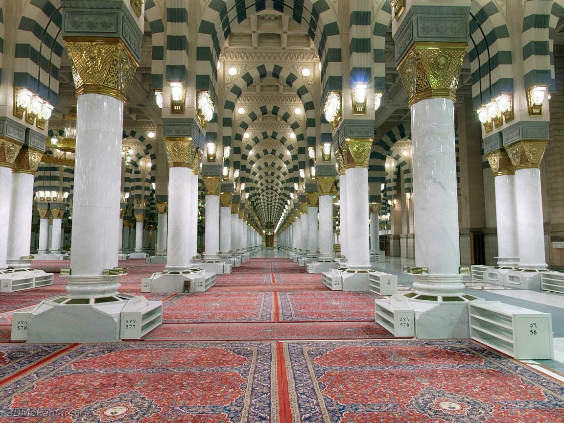 Kumpulan Foto dan Gambar  Masjid  Nabawi di  Madinah 