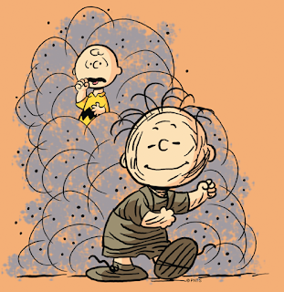 Charles Schultz's Pig Pen, Art credit: Peanuts Studio Blog