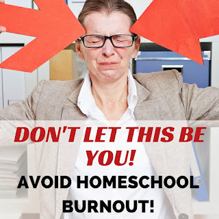 Avoid homeschool burnout