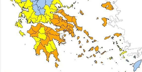 Σε κατάσταση συναγερμού την Τετάρτη 9/9 η Πελοπόννησος για φωτιές