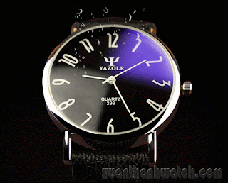 Đồng hồ nam dây da Yazole K2199B - Xuân Thạnh Wach