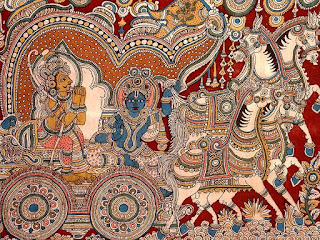 Kalamkari Hand Painting