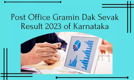 Post Office Gramin Dak Sevak Result 2023 of Karnataka State