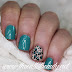 26 Great Nail Art Ideas: Animal Print in Turquoise