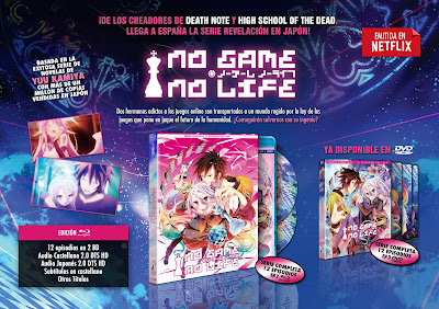 NO GAME NO LIFE. Blu-ray DISC