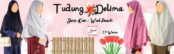 tudung delima labuh online