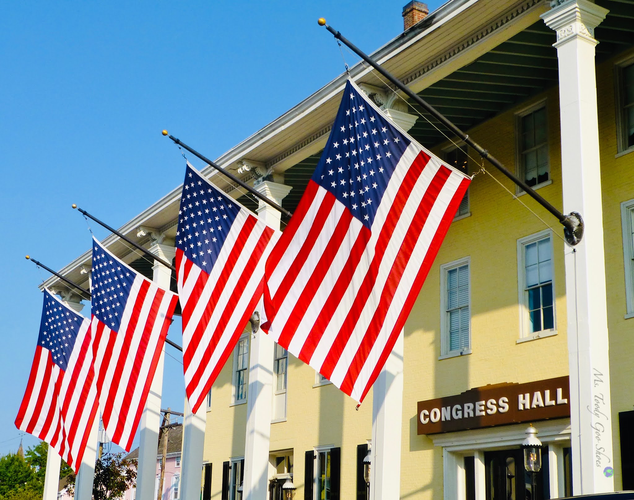 American Flags, Cape May, NJ | Ms. Toody Goo Shoes