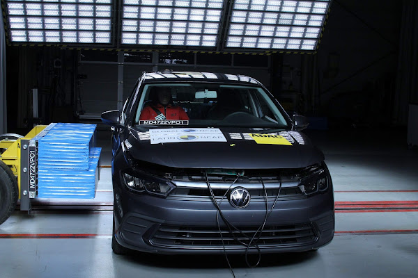 Novo VW Polo 2023 obtém 3 estrelas no Latin NCAP