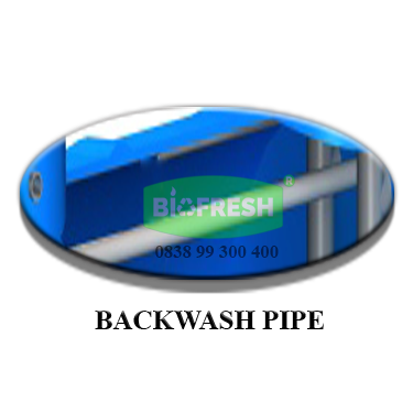 Detail Layout STP Biofresh - Backwash Pipe
