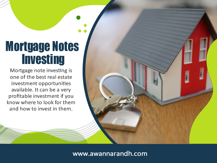 Mortgage Notes Investing