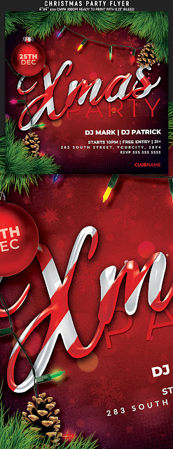  Christmas Flyer Template