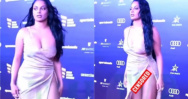 Chandrika Ravi wardrobe malfunction oops moment video