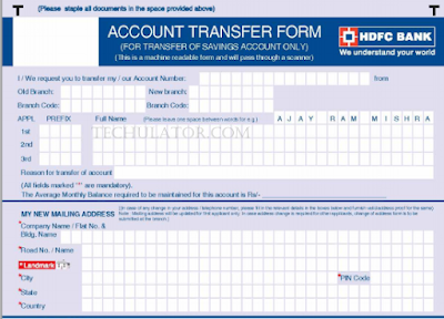 How to Transfer Bank Of Baroda Account Saving Account from One Branch to Another Branch