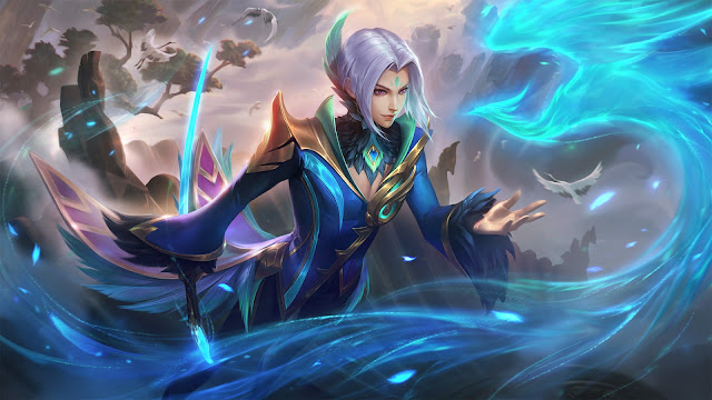 Ling Cyan Finch Heroes Assassin of Skins ML HD Wallpapers