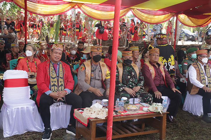 Kumpulan Foto Gawai Dayak Sanggau 2022 tanggal 7 Juli, Pembukaan