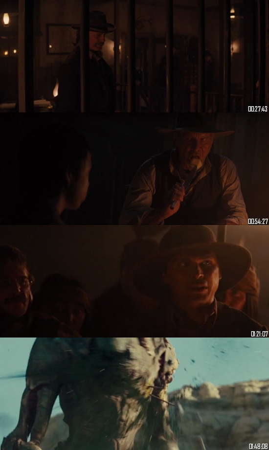 Cowboys And Aliens 2011 BluRay 720p 480p Dual Audio Hindi English Full Movie Download