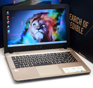 Jual Laptop ASUS X441BA ( AMD A6-9225 ) Fullset
