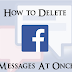 How to Delete All Messages On Facebook