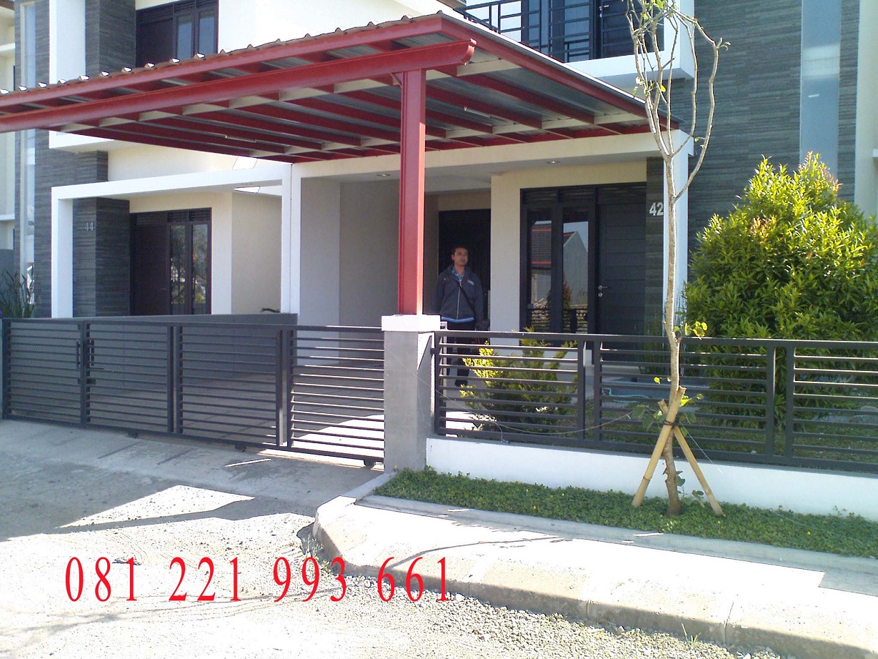 Model Pagar Rumah Modern Minimalis 081221993661 Pagar Rumah Terkini