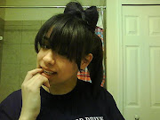 Lady gaga hair bow , and its my real hair