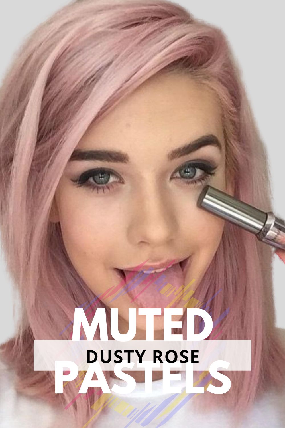 Muted Pastels Dusty Rose