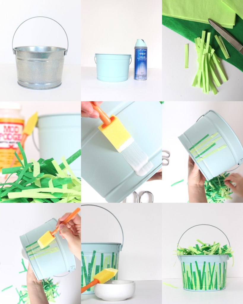 Step by step instructions that anyone can follow for a fun, cheap, and cute Easter craft!  