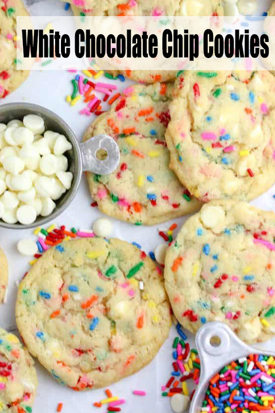 White Chocolate Chip Cookies